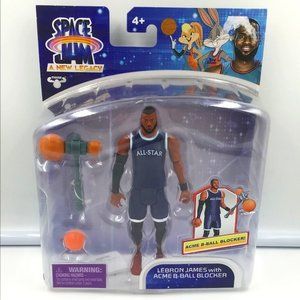 SPACE JAM: A New Legacy LEBRON JAMES with Acme B-Ball Blocker 5" Action Figure